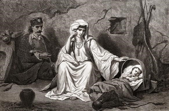 Teodor Valerio, Crnogorska porodica iz planinskih krajeva